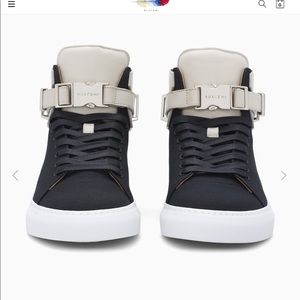 Brand new Authentic men’s 100 MM buscemi High-tops